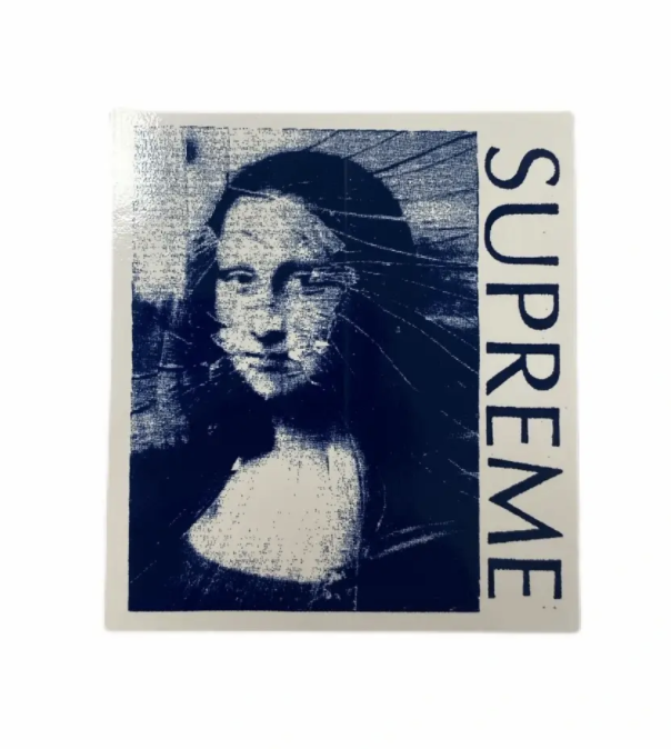 SUPREME MONA LISA STICKER 蒙娜麗莎 貼紙