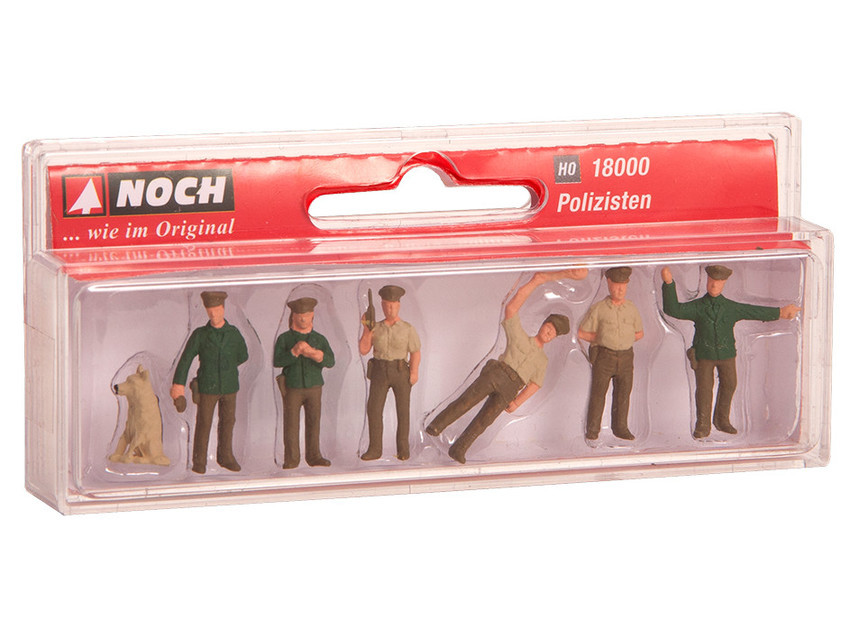 Noch 18000 HO scale, Police Officers