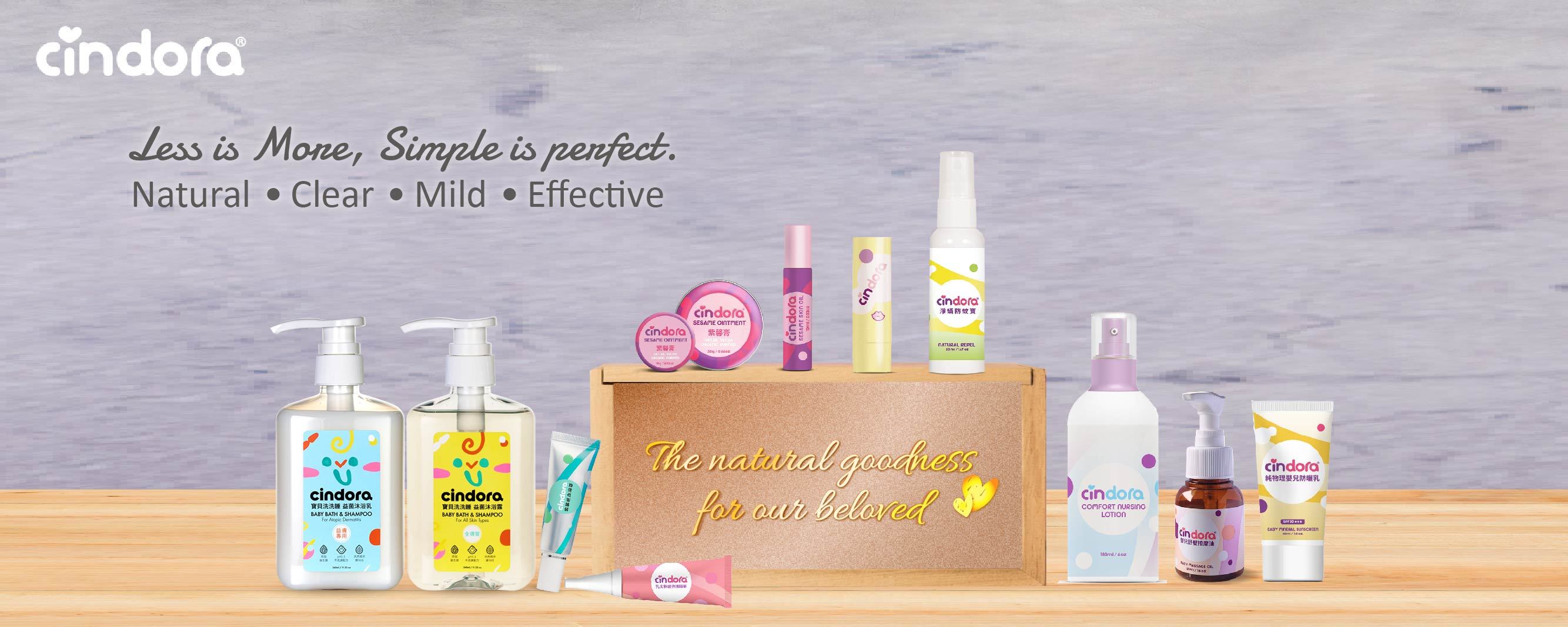 Cindora, keep the natural goodness to our children