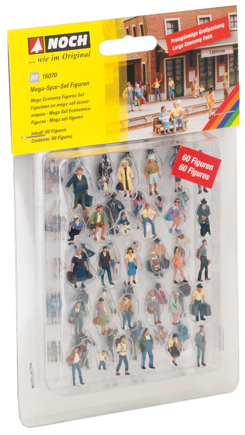 Noch 16070 HO scale, Mega-Spar-Set Figuren