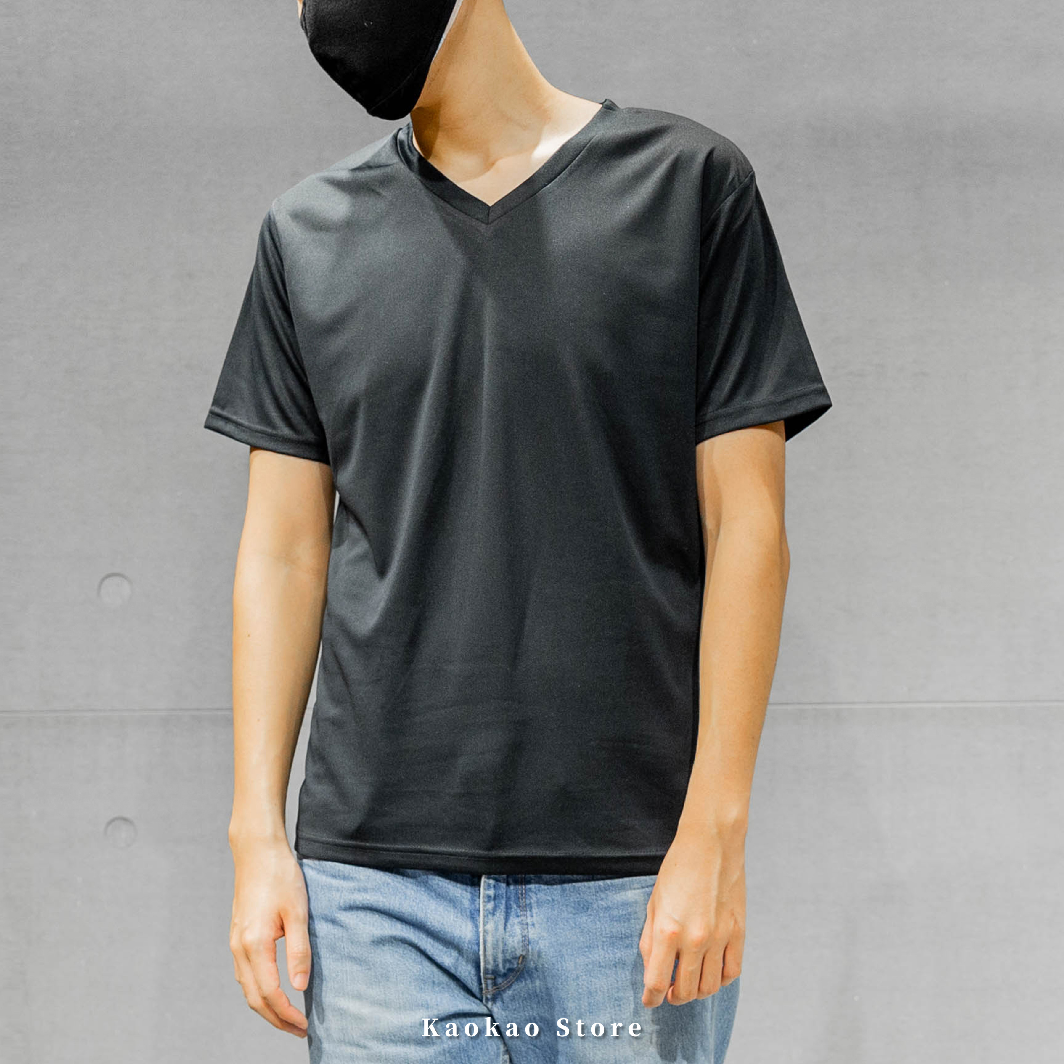 CP104 V領短T 大尺碼 涼感 吸濕 排汗 短袖 運動 休閒 一件免運【CP104】