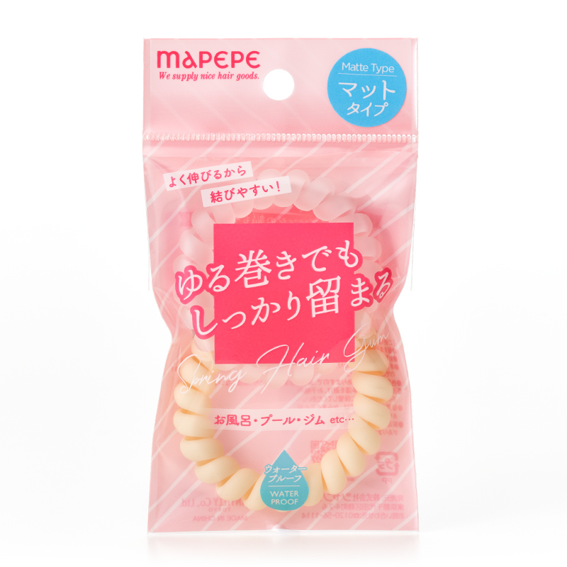 Spring Hair Gum Matte 彈弓型橡筋 啞感 系列