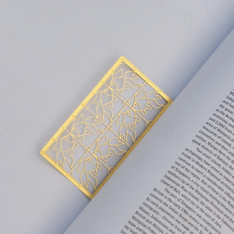 老屋窗花書籤尺 年年有魚