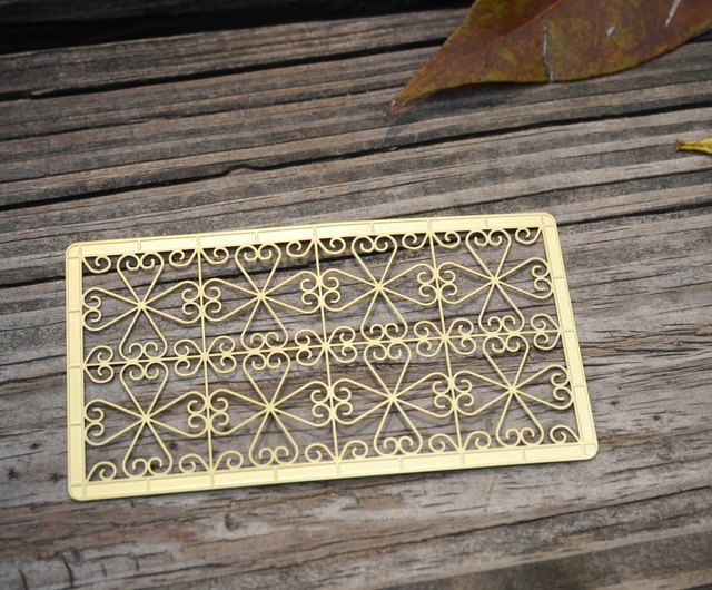 老屋窗花書籤尺  心心相印