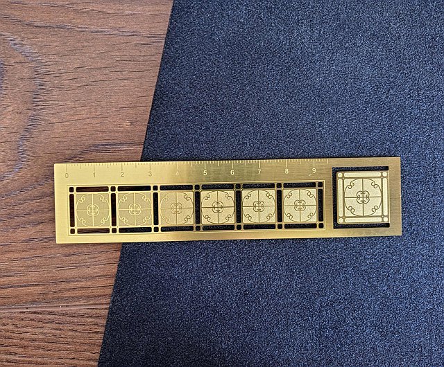 老屋窗花書籤工具尺 試試如意