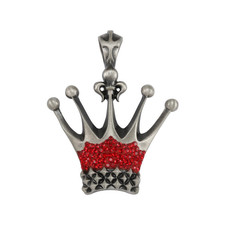 Bico吊墜，女士吊墜 鳶尾花太陽冠；做自己的女王（2081紅色）