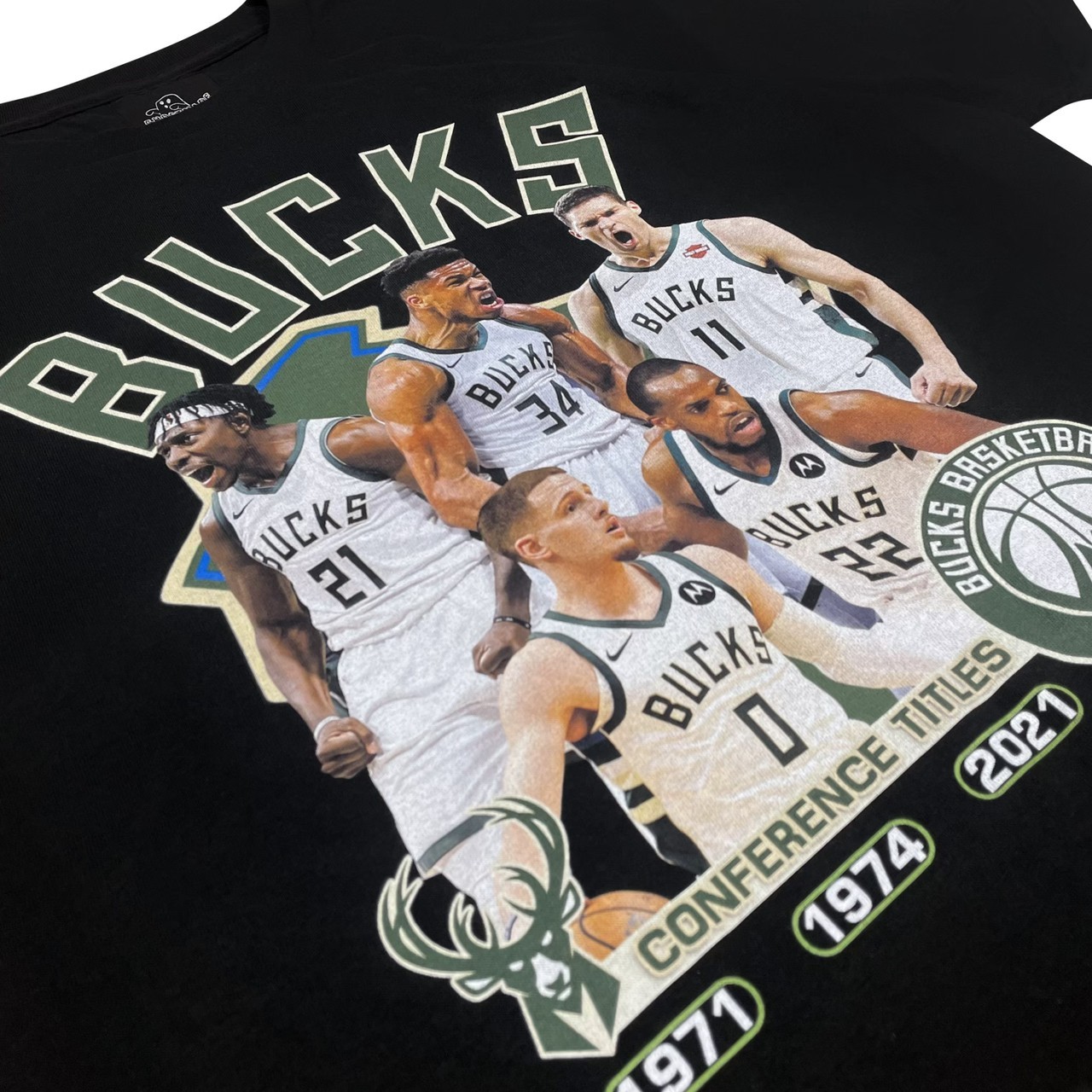 GHOST MADE  《 SUNS & BUCKS 》NBA 籃球 短袖 T GHOSTMADE