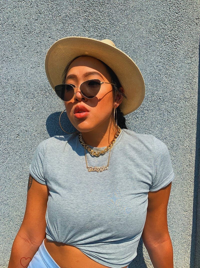 純棉百搭短版上衣