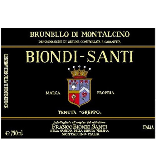 Biondi Santi Brunello Di Montalcino Riserva 1975 (WS96)