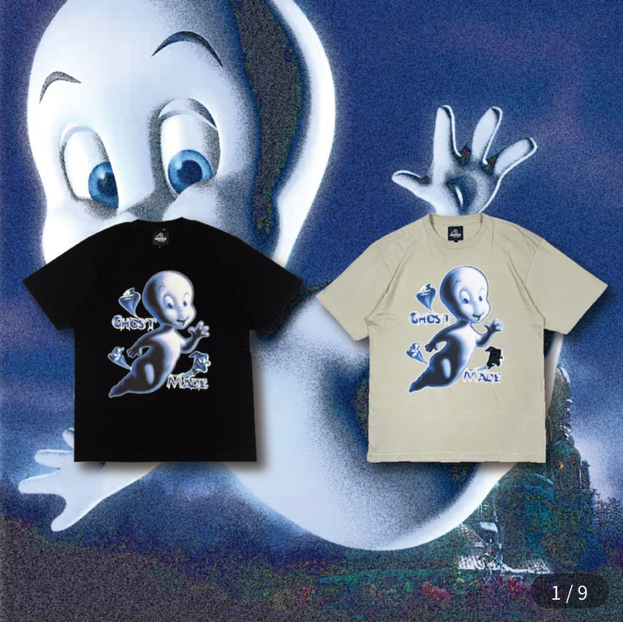 GHOST MADE《Casper 》鬼馬小精靈 幽靈 短袖 T GhostMade