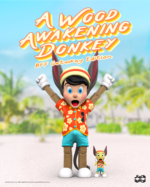 【APAIR】預購 Ｍighty Jaxx A Wood Awakening  皮諾丘 勃起小木偶 夏威夷度假 夏日套裝組