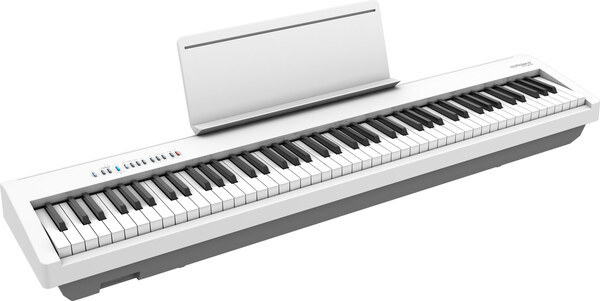 Roland 電鋼琴 FP-30X 數位鋼琴 88鍵 含腳架組+三踏板 白色款 雙北免費到府安裝 【宛伶樂器】