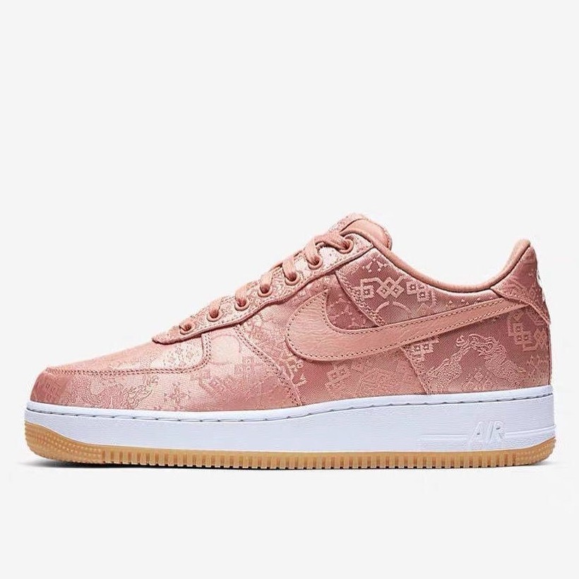 -(A10b)-AIR FORCE 1 PRM / CLOT 粉絲綢-CJ5290 600
