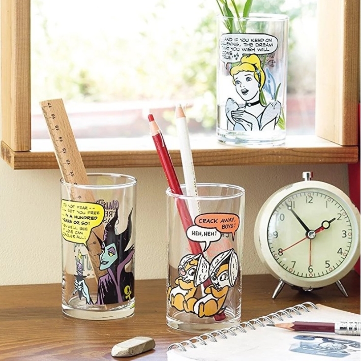 【現貨】迪士尼漫畫風玻璃杯