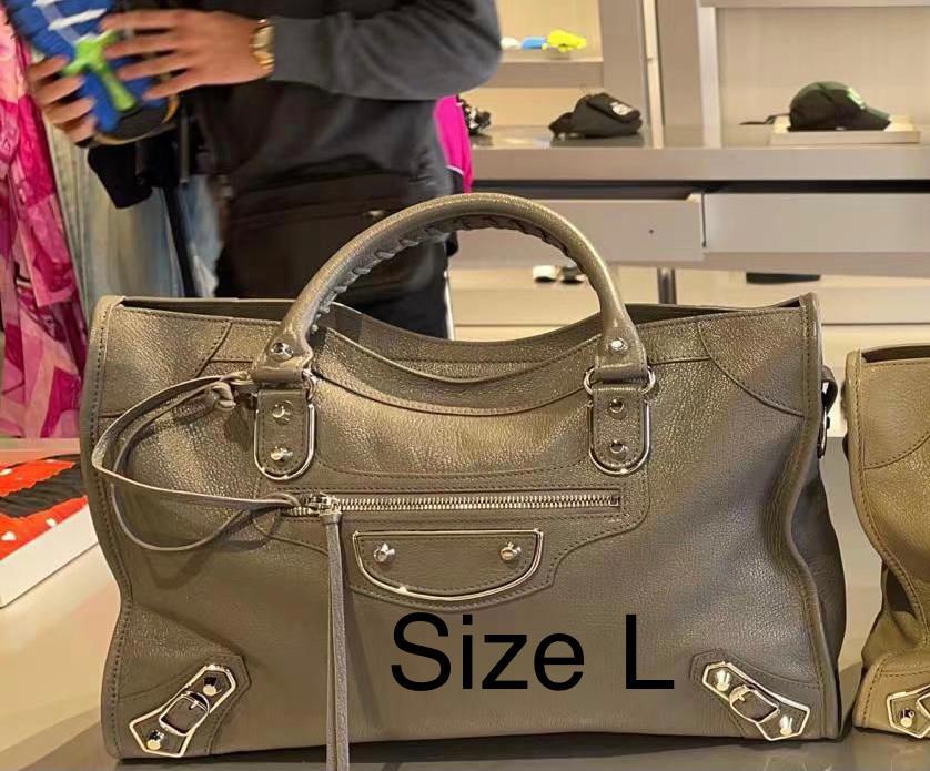 BALENCIAGA CITY SIZE L GREY