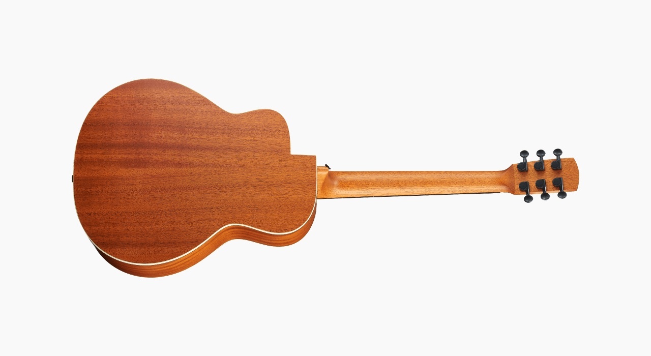 aNueNue aNueNue M1 M1E 原聲款 接電款 合板雲杉 桃花心木 36吋 旅行吉他 小吉他 電木吉他 附原廠琴袋 Air Blue 拾音器 第 3 張圖片｜三峽吉他 / Bass