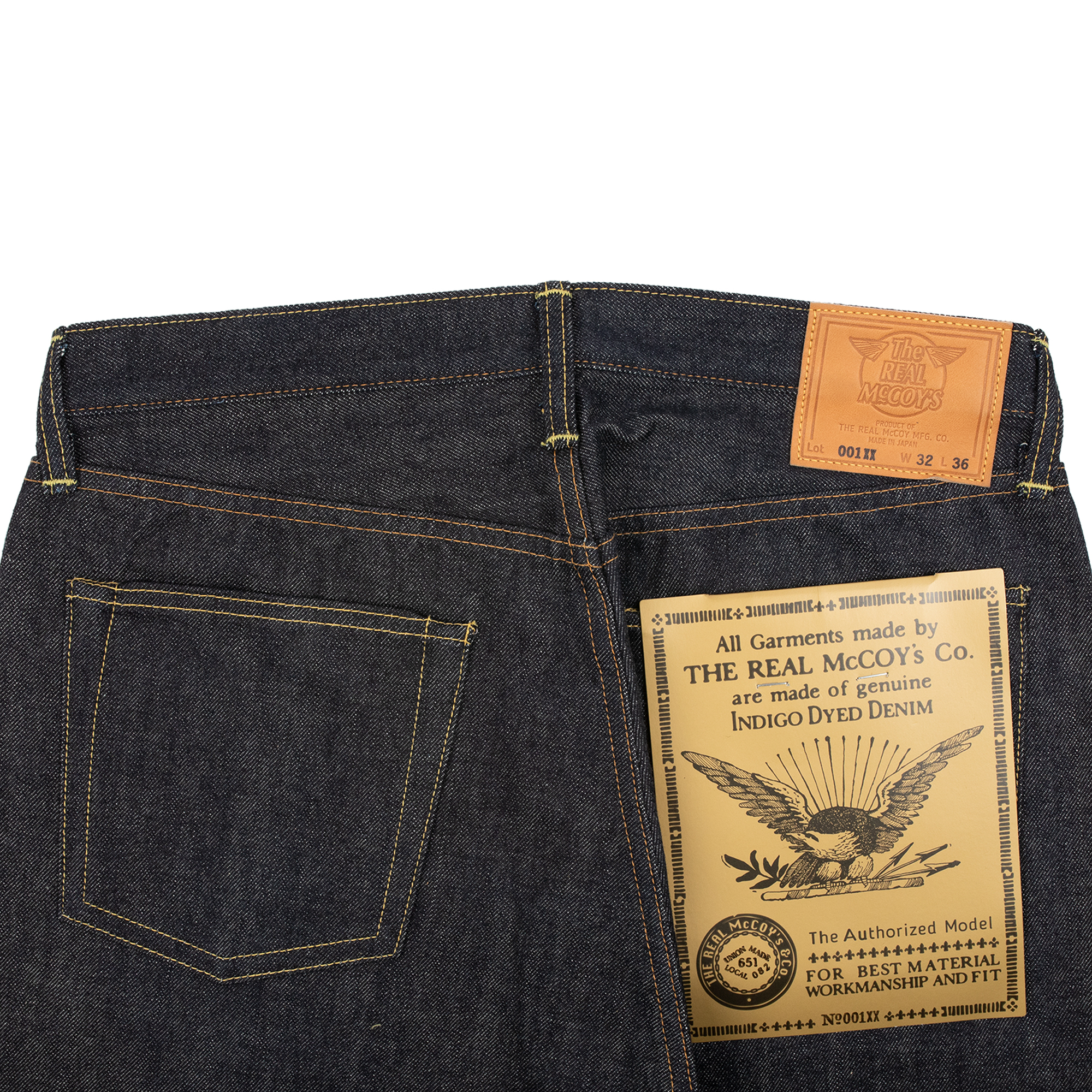 REAL McCOY'S LOT.004 DENIM – The Real McCoy's