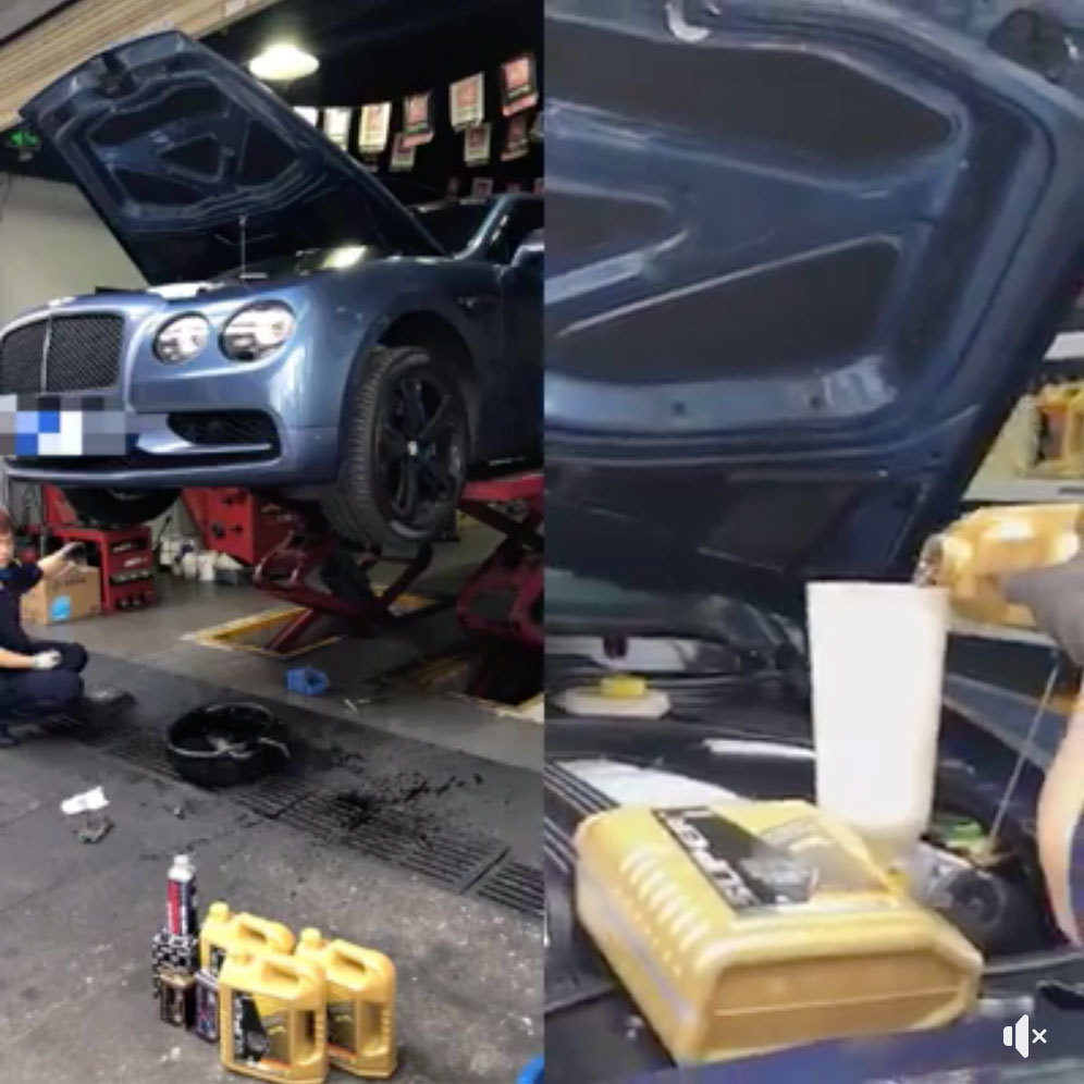 super nano ester plus 0w40 bentley continental GT Speed 賓利