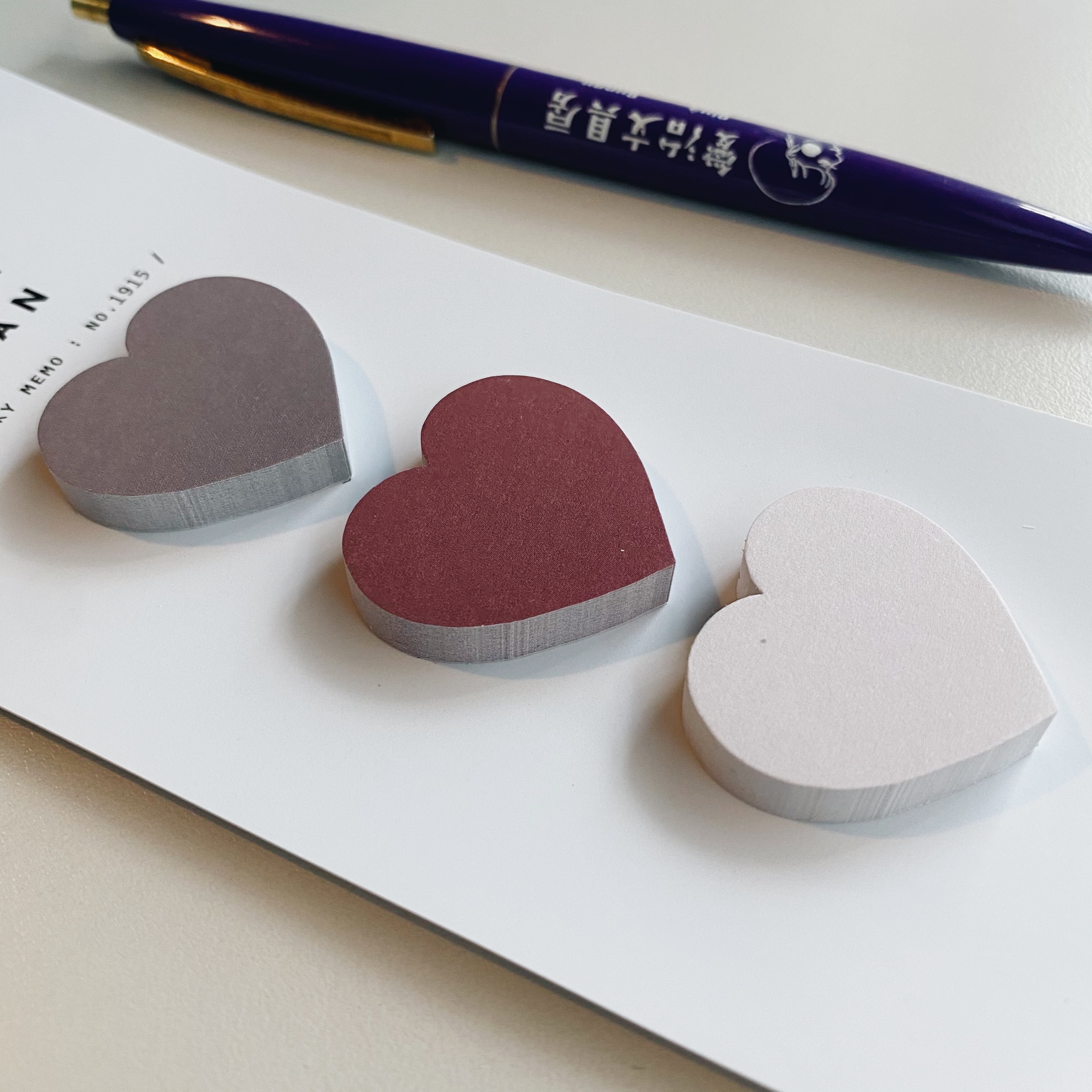 韓國Suatelier 愛心造型便利貼 memo #1915