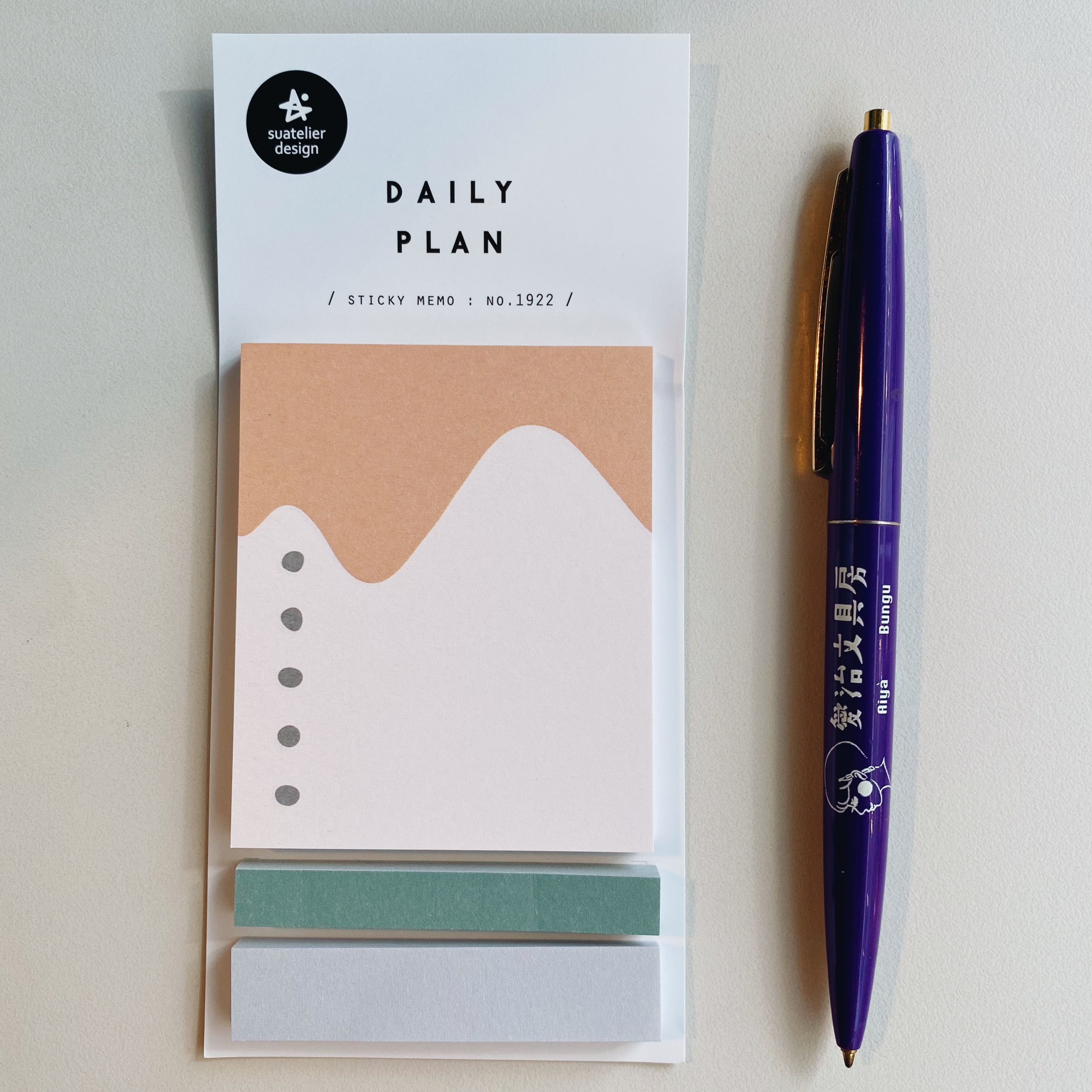 韓國Suatelier daily plan 便利貼 memo #1922