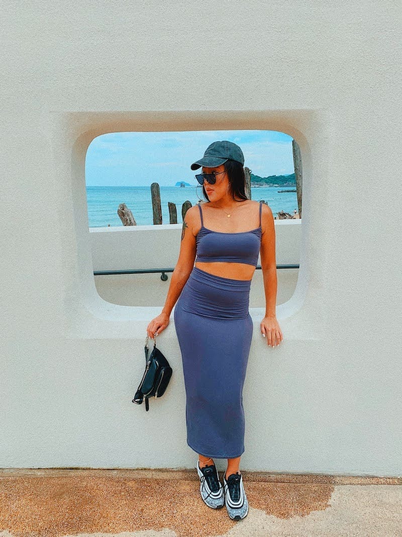 歐美性感辣臀長裙