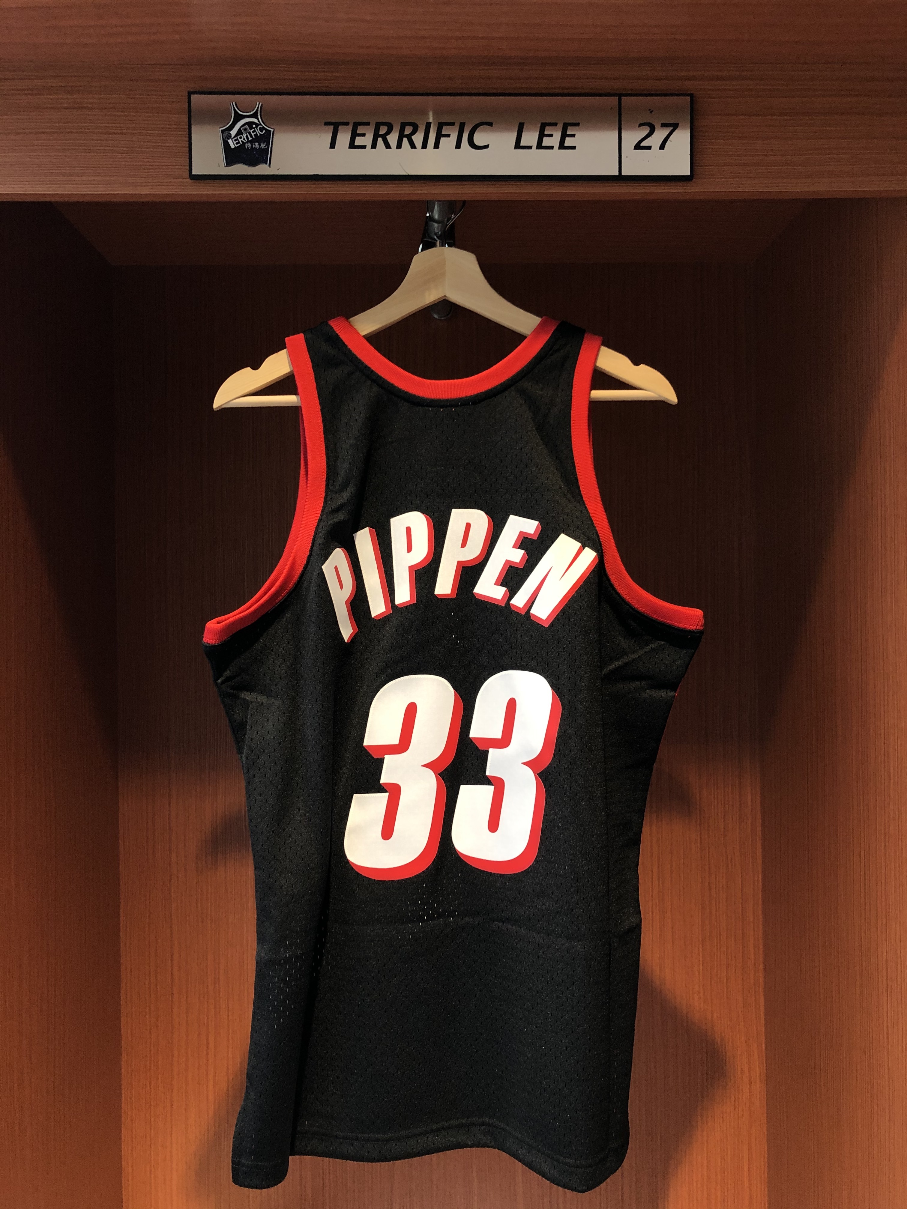 NBA球衣 Scottie Pippen 波特蘭拓荒者黑 99-00 M&N Swingman G2 球迷版 熱轉印 全新