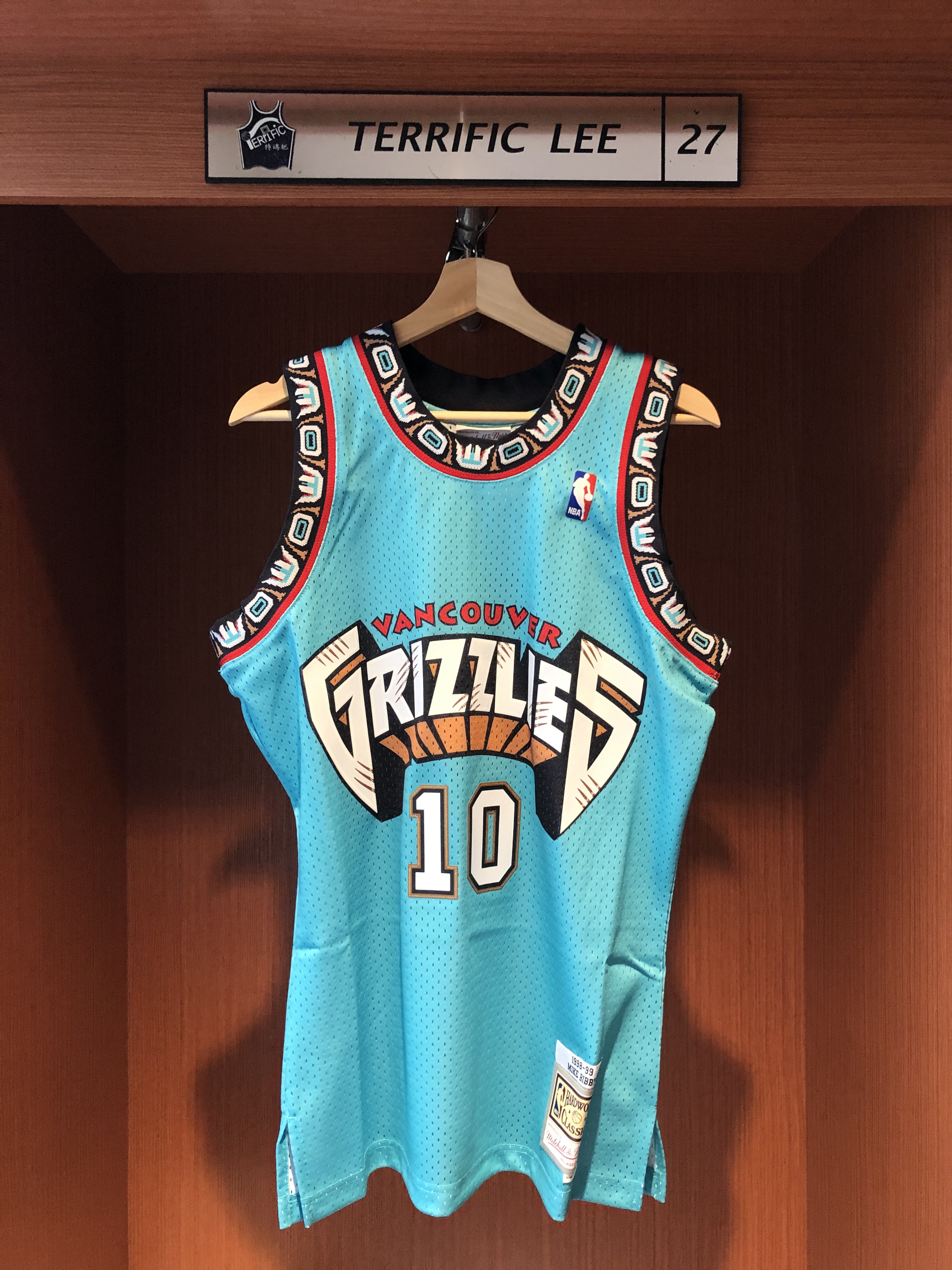 NBA球衣 Mike Bibby 溫哥華灰熊綠 98-99 M&N Swingman G2 球迷版 熱轉印 全新