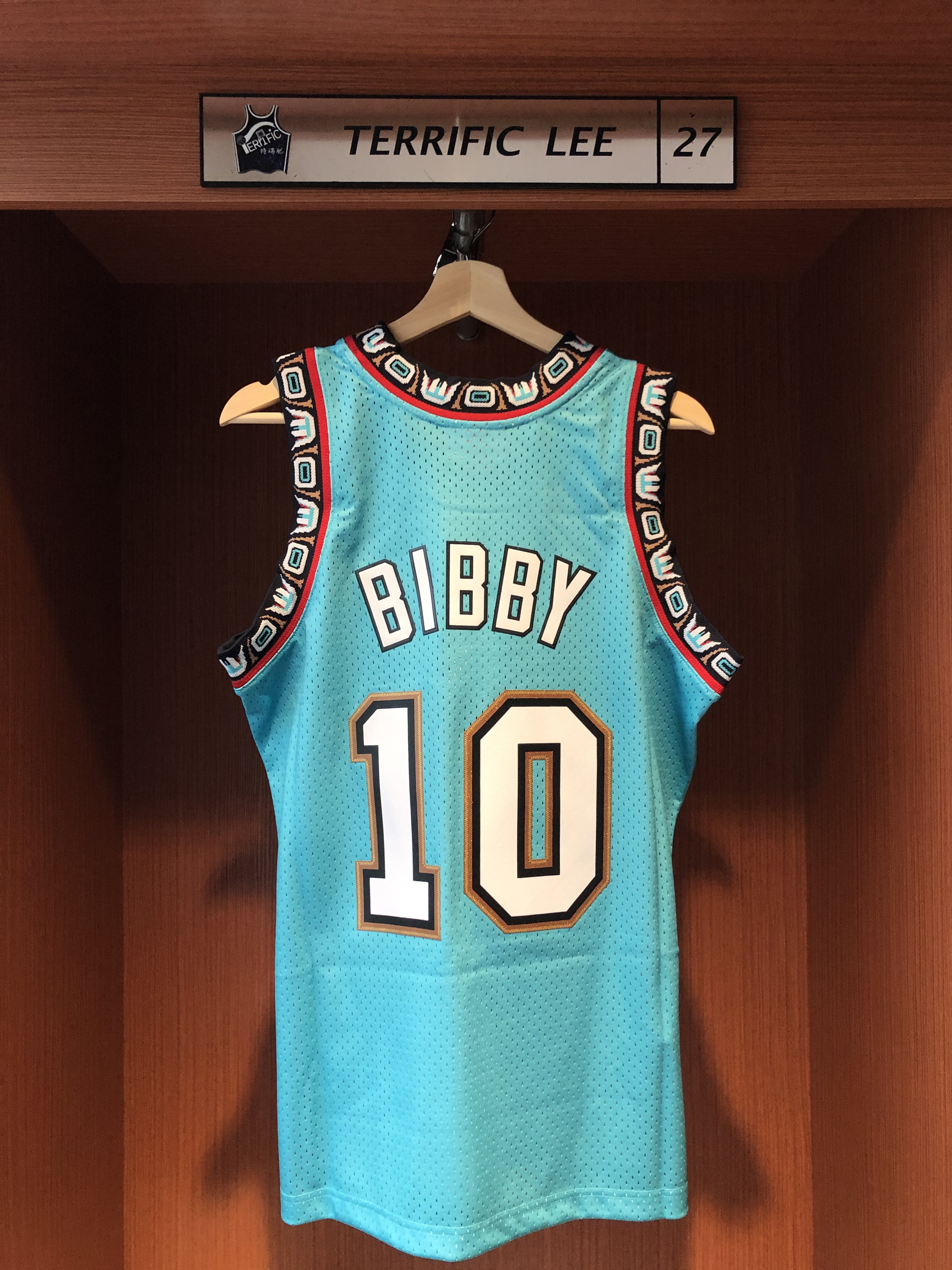 NBA球衣 Mike Bibby 溫哥華灰熊綠 98-99 M&N Swingman G2 球迷版 熱轉印 全新