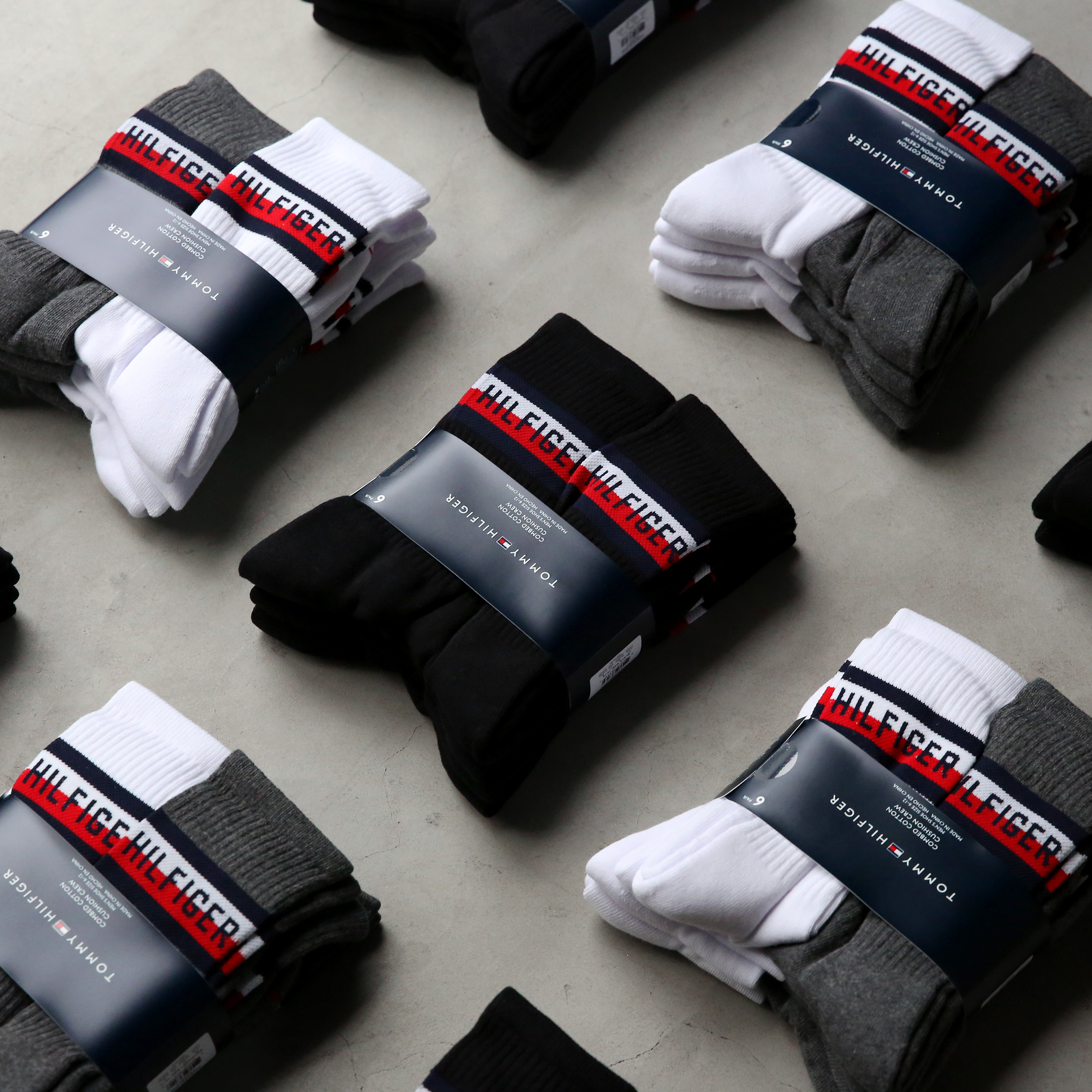 美國Tommy Hilfiger T08 針織厚襪 長筒襪