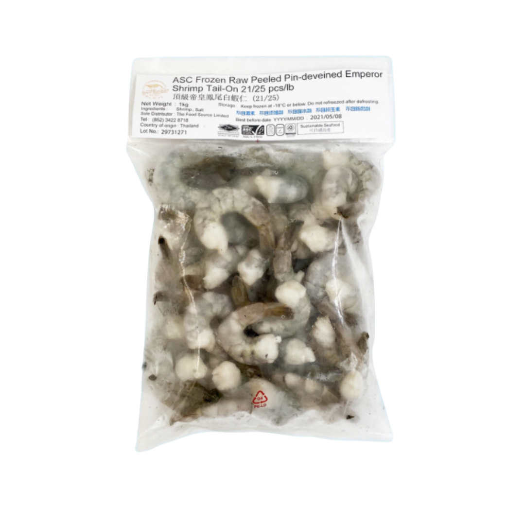 頂級帝王鳳尾蝦仁1kg (急凍 -18°C)