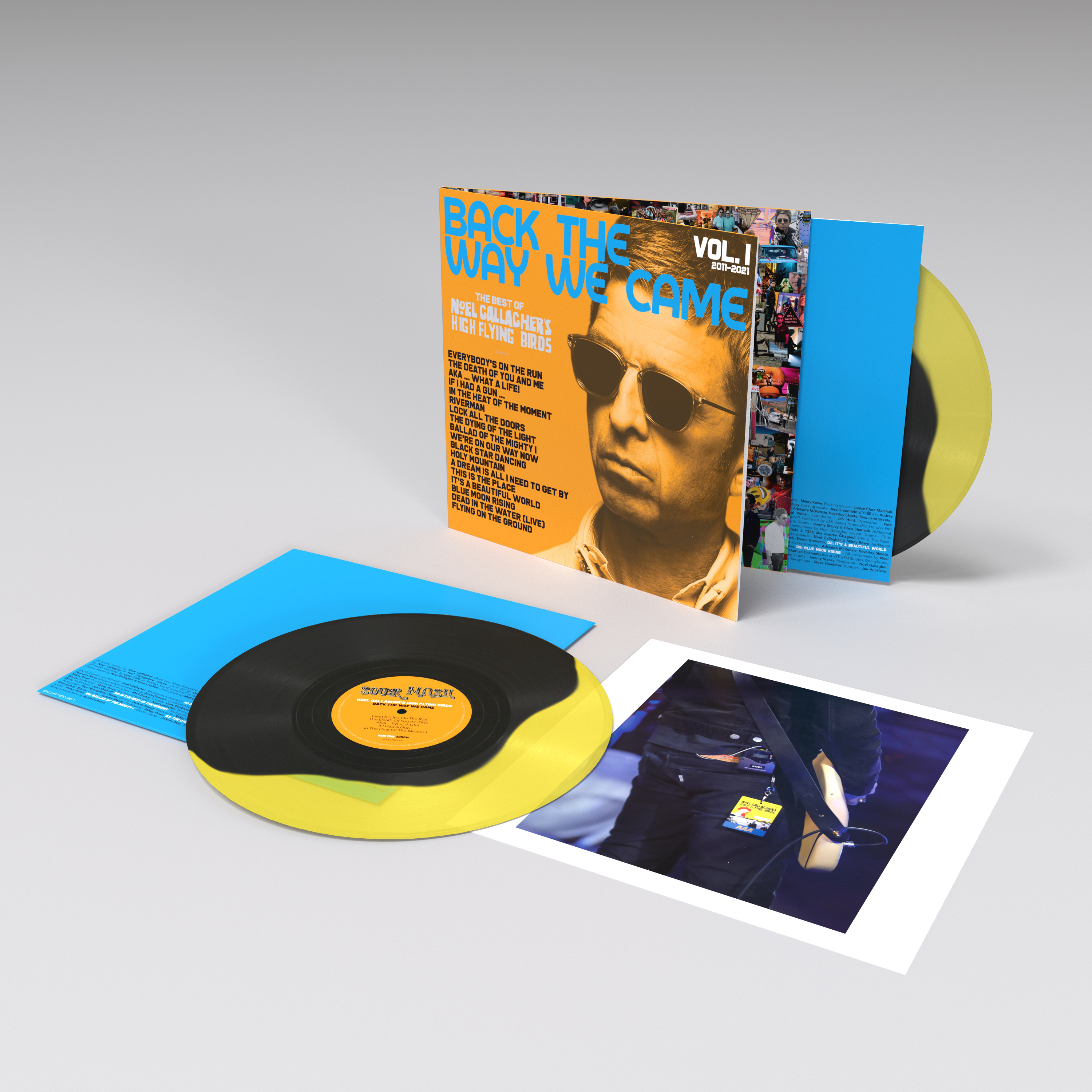 Noel Gallagher's High Flying Birds《Back The Way We Came Vol 1 2011-2021 (Record Store Day Rsd 2021)》（限量編號彩膠 2LP + Art Print）