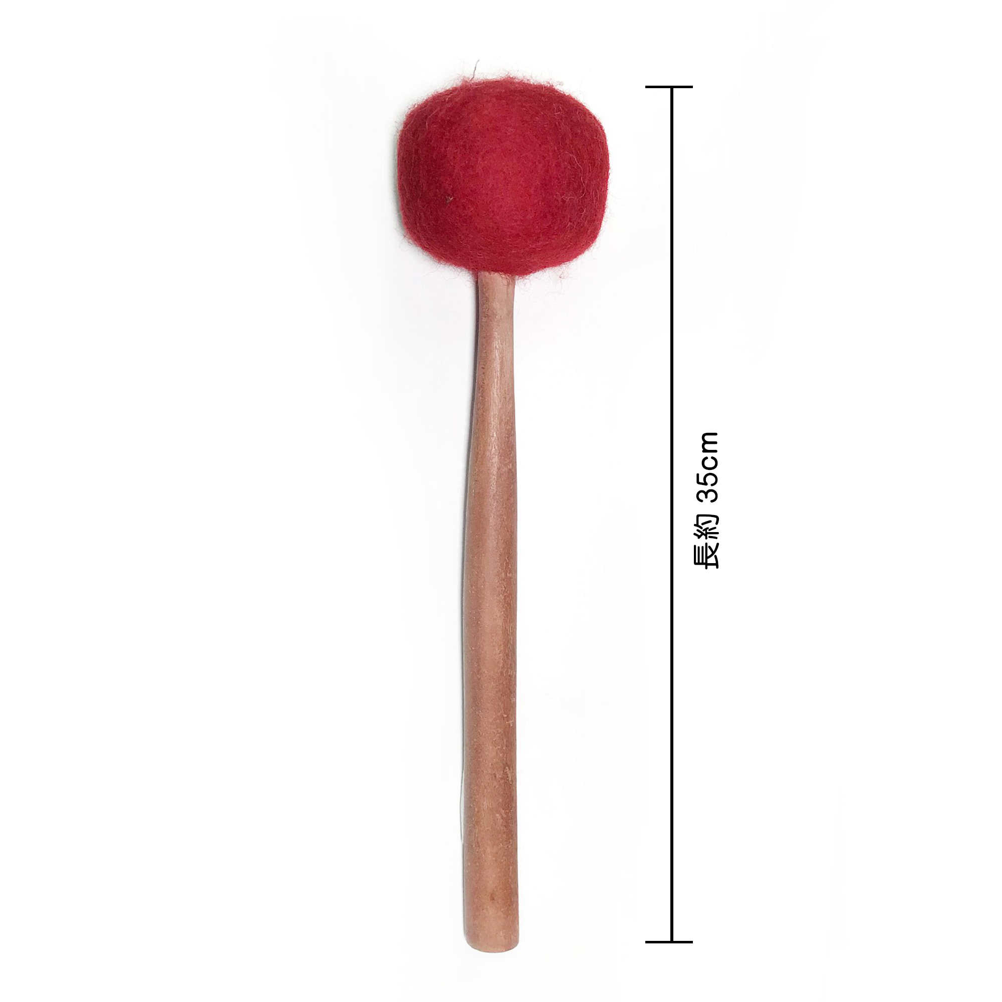 尼泊爾紅絨頌缽敲棒 (大)