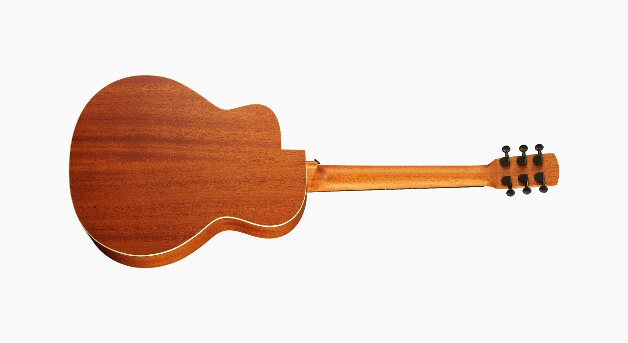 aNueNue aNueNue M2 M2E 原聲款 接電款 合板桃花心木 桃花心木 36吋 旅行吉他 小吉他 電木吉他 附原廠琴袋 Air Blue 拾音器 第 3 張圖片｜三峽吉他 / Bass