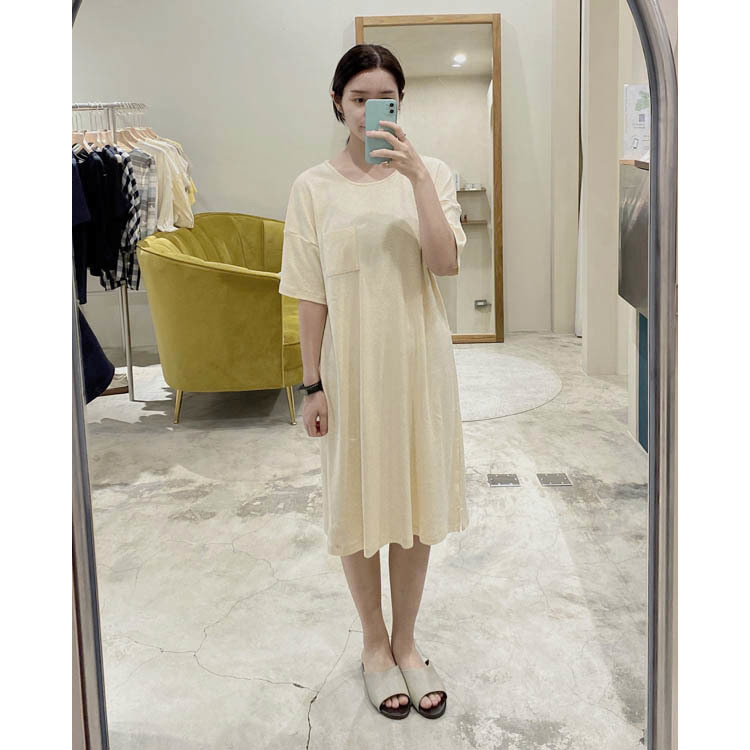 溫寧居家洋裝-蜂蜜