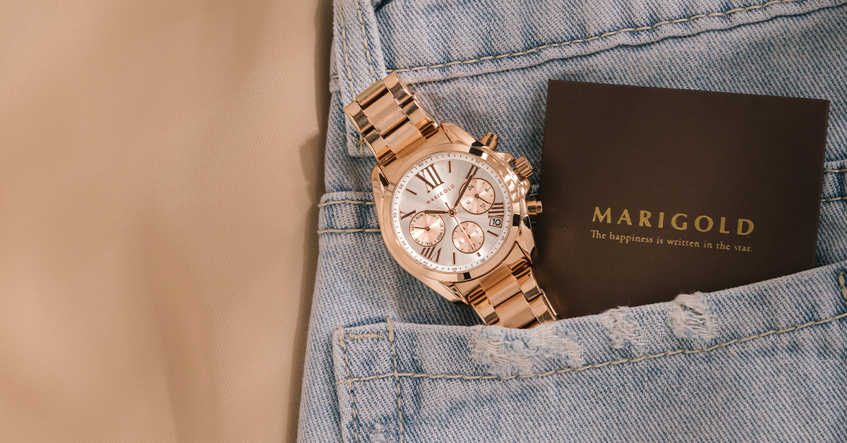 小巧精緻的錶面  打破以往鍊帶錶的個性風