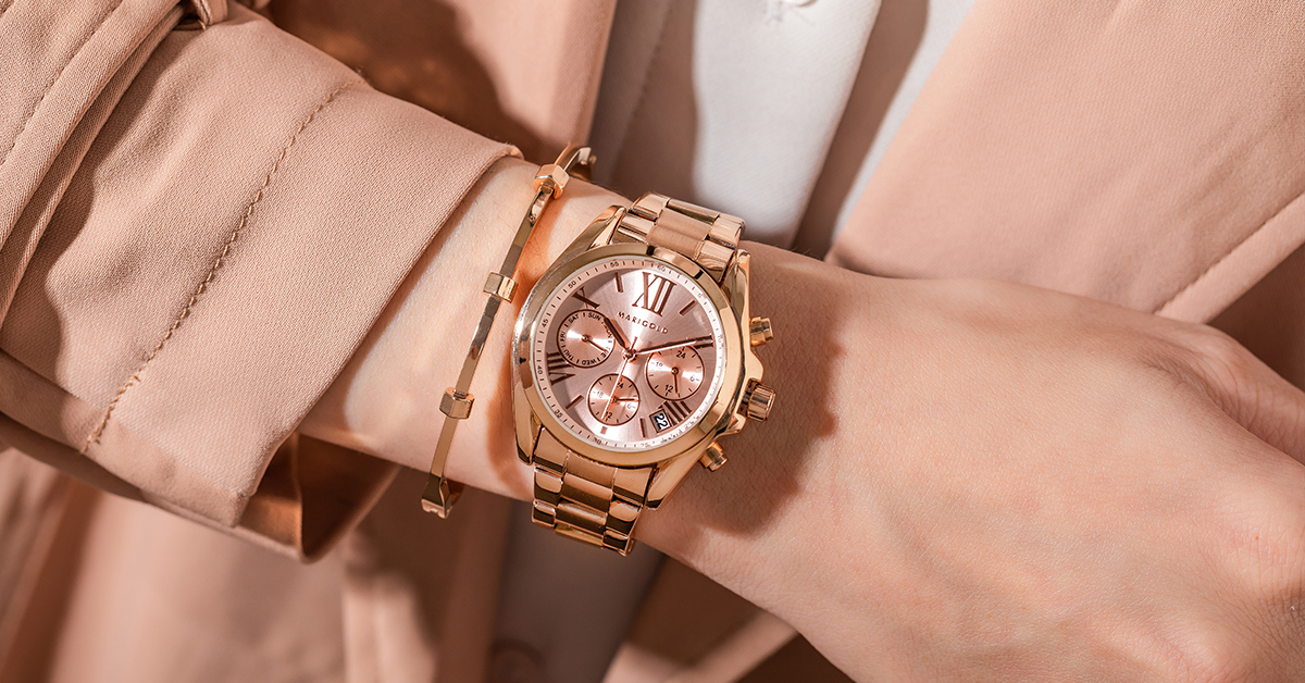 打破以往鍊帶錶的個性風  盡顯甜美迷人