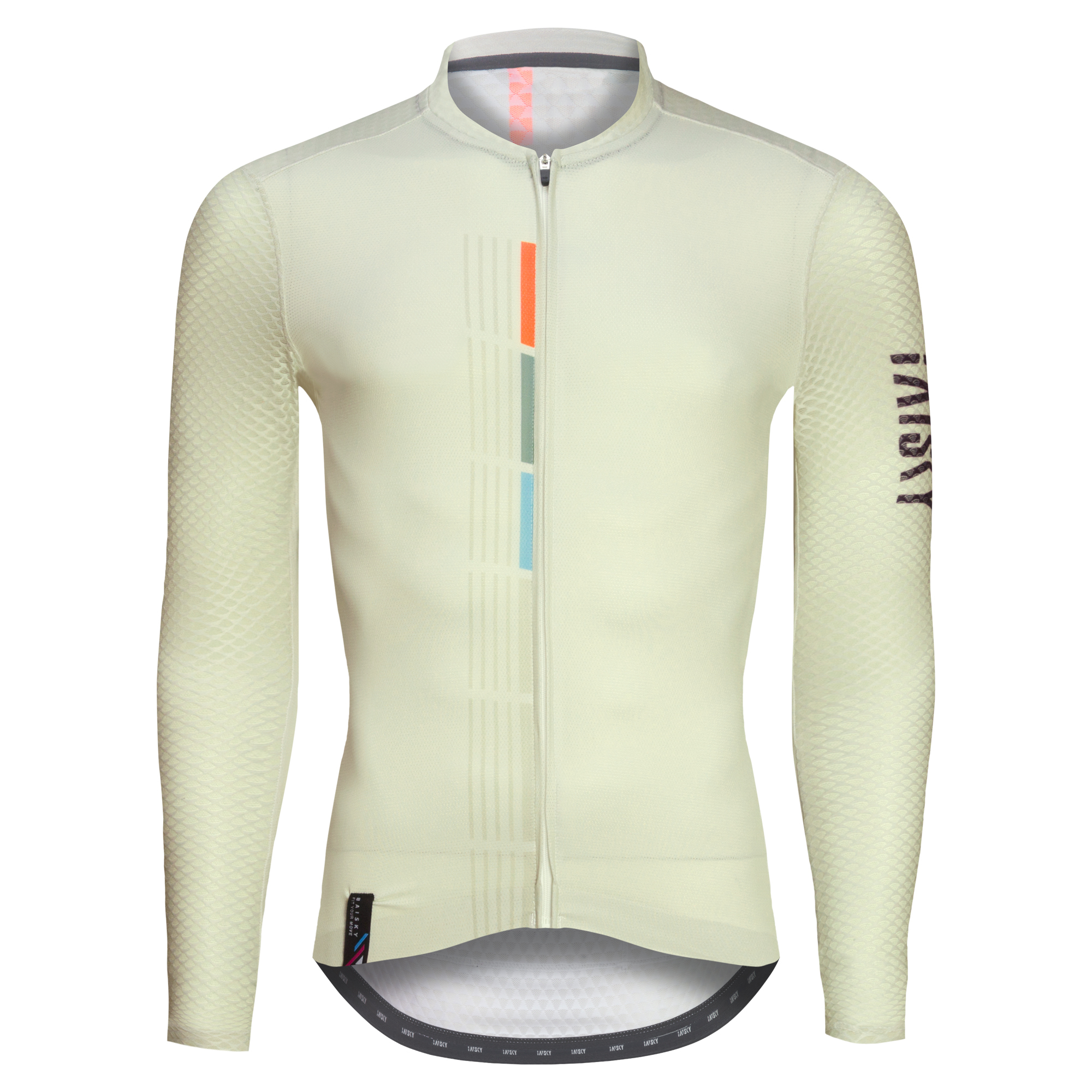 男款薄款長車衣 T築夢車手 螢光褐