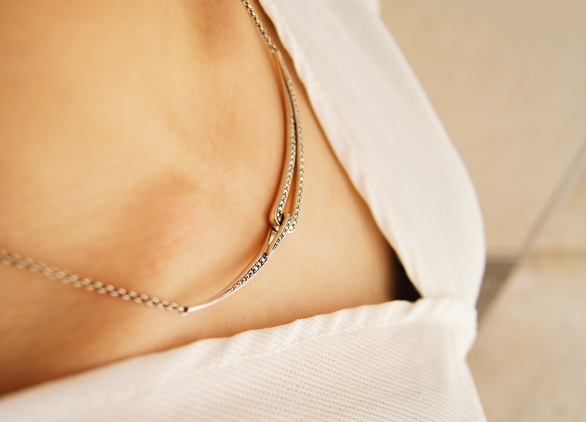 完美微笑馬克賽石項鍊