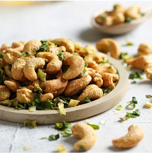 海邊走走-HiNUTS海拿滋 青蔥滋腰果(6包入/袋)