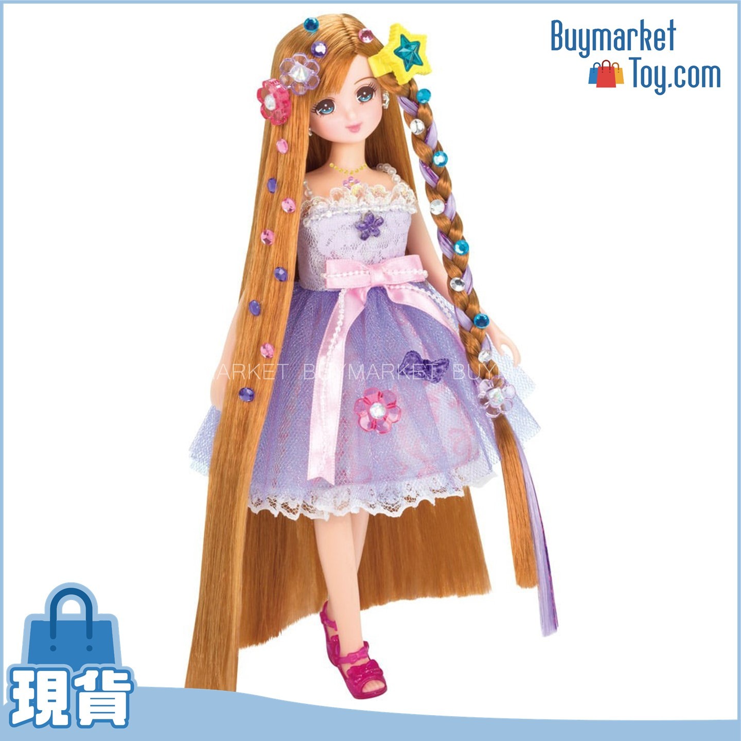 Takara Tomy 莉卡娃娃 Licca - 寶石長髮凱倫娃娃套裝
