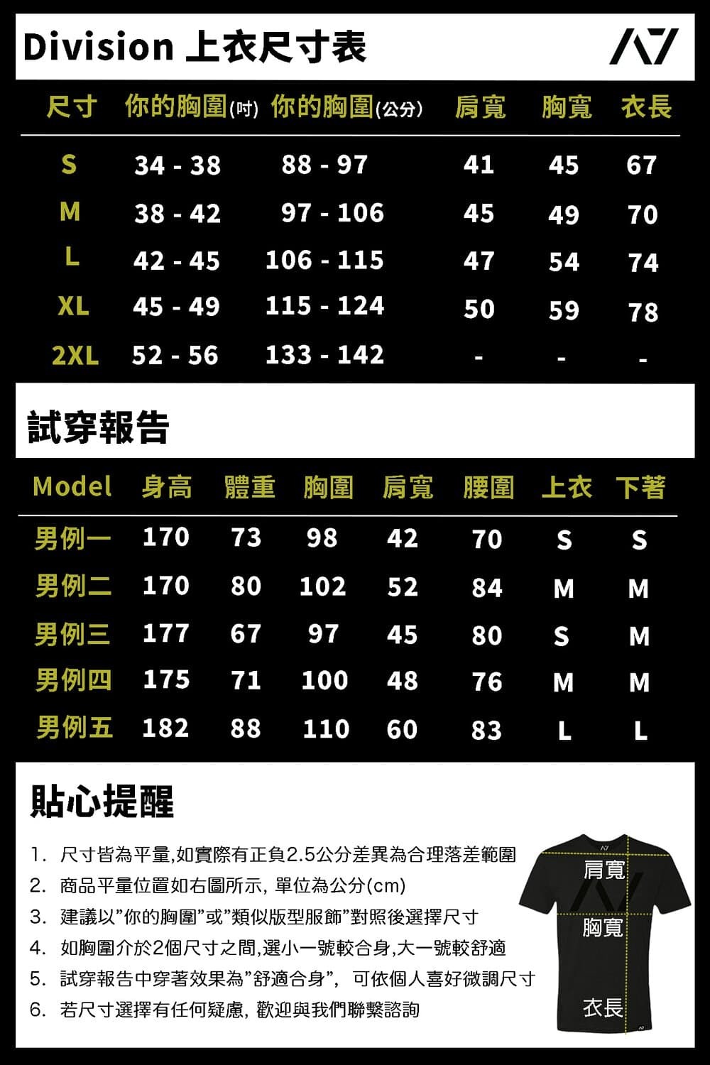 A7 Division 止滑訓練衣