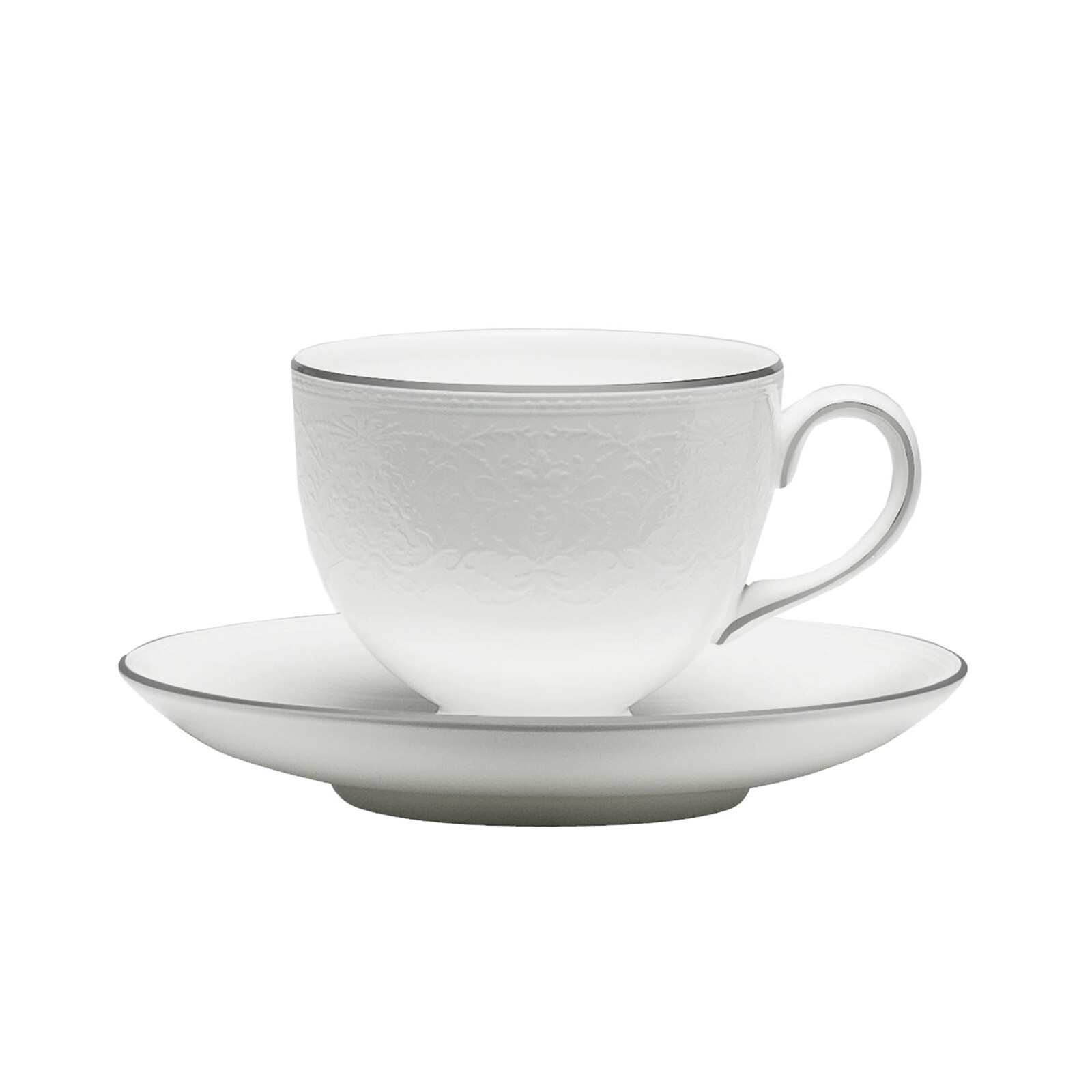 Wedgwood English Lace Teacup and Saucer