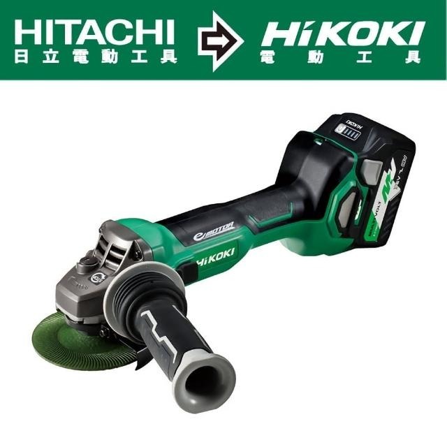 HIKOKI 18V充電式無刷砂輪機4”-雙電5.0AH G18DBL