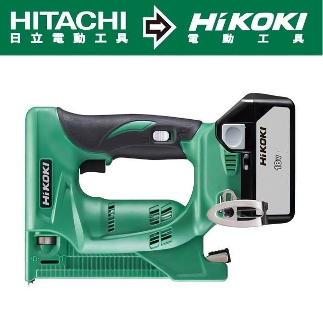 HIKOKI 18V充電式釘槍機-ㄇ型釘-空機N18DSL