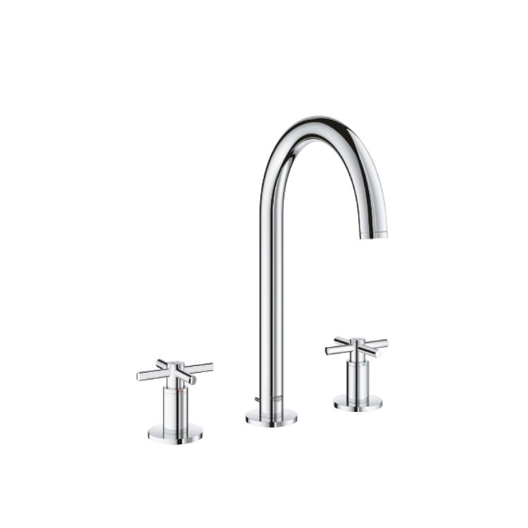 【預購】GROHE｜ATRIO 三孔面盆龍頭 (鉻色) 20008003