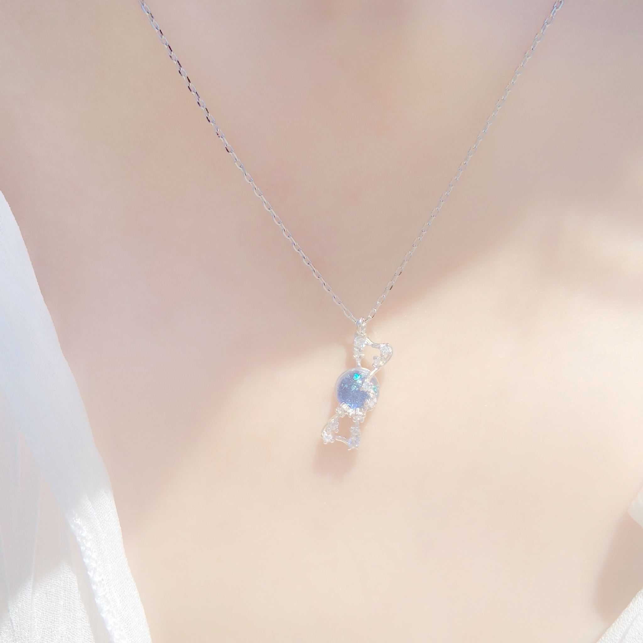 | 925純銀・ 琉璃 | 糖果愛戀項鍊 | NE0296 |