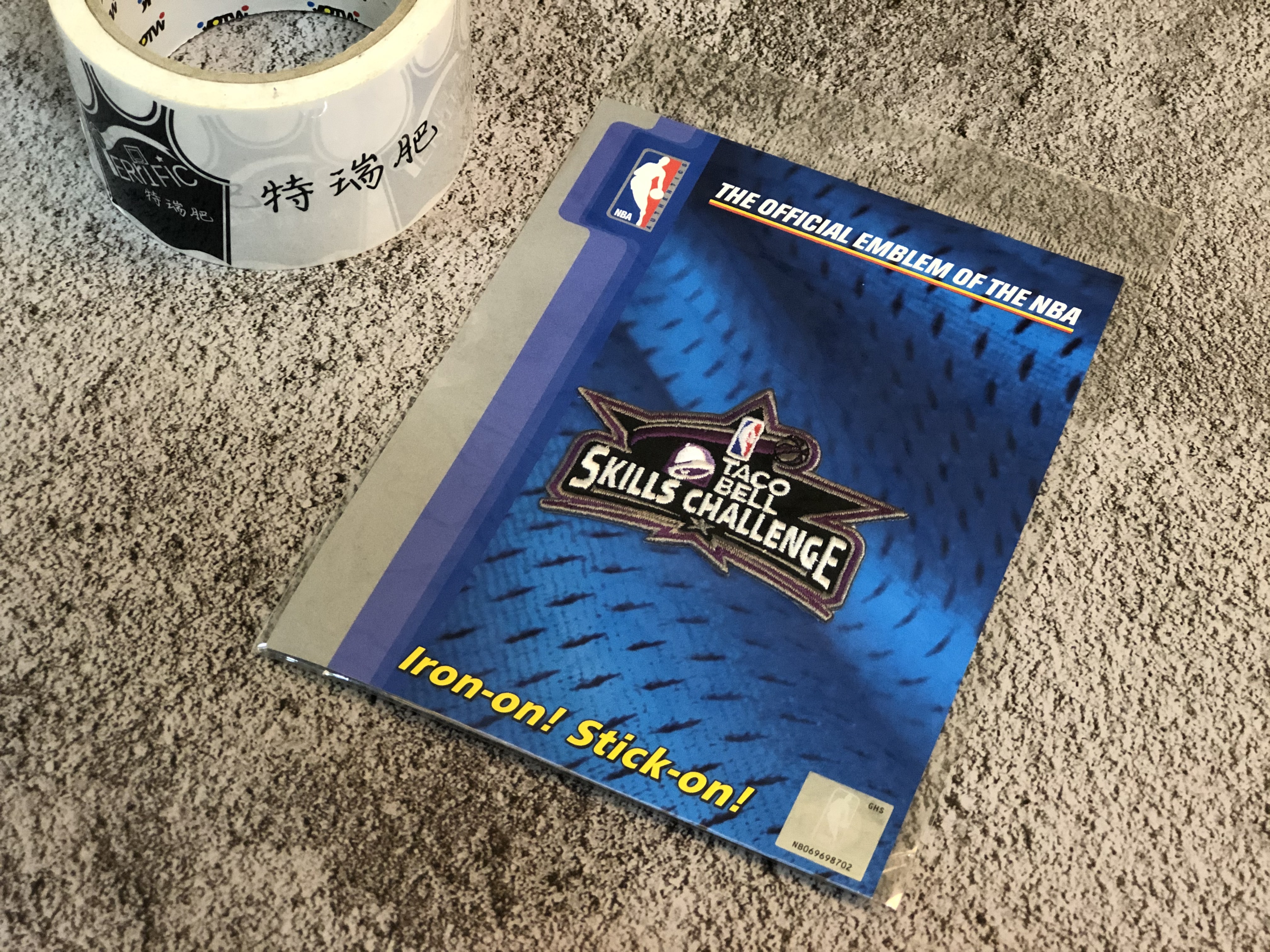 NBA紀念章 技術挑戰賽 Taco Bell Patch 官方正品 全新