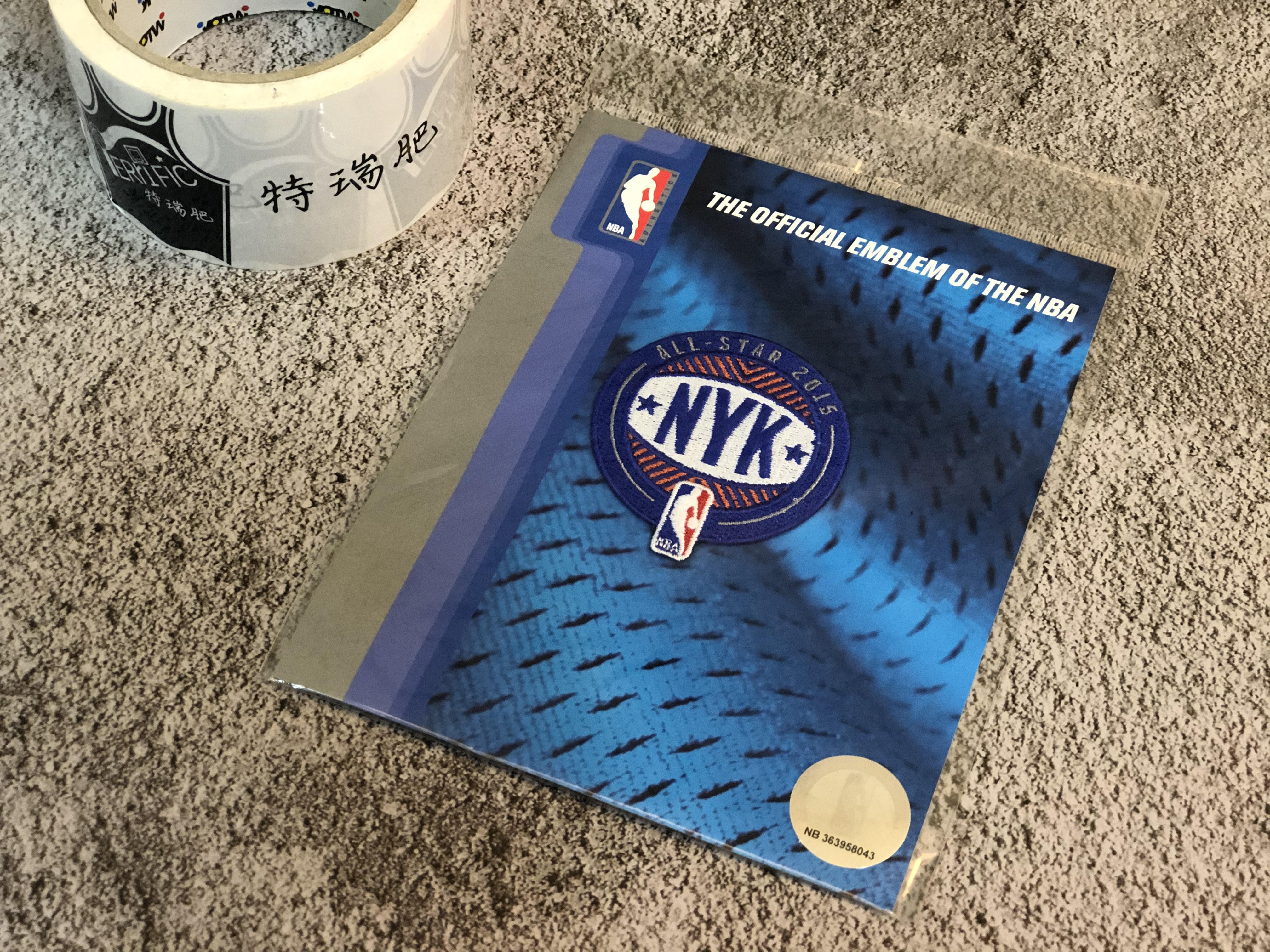NBA紀念章 紐約明星賽 尼克款 NYC Patch 官方正品 全新