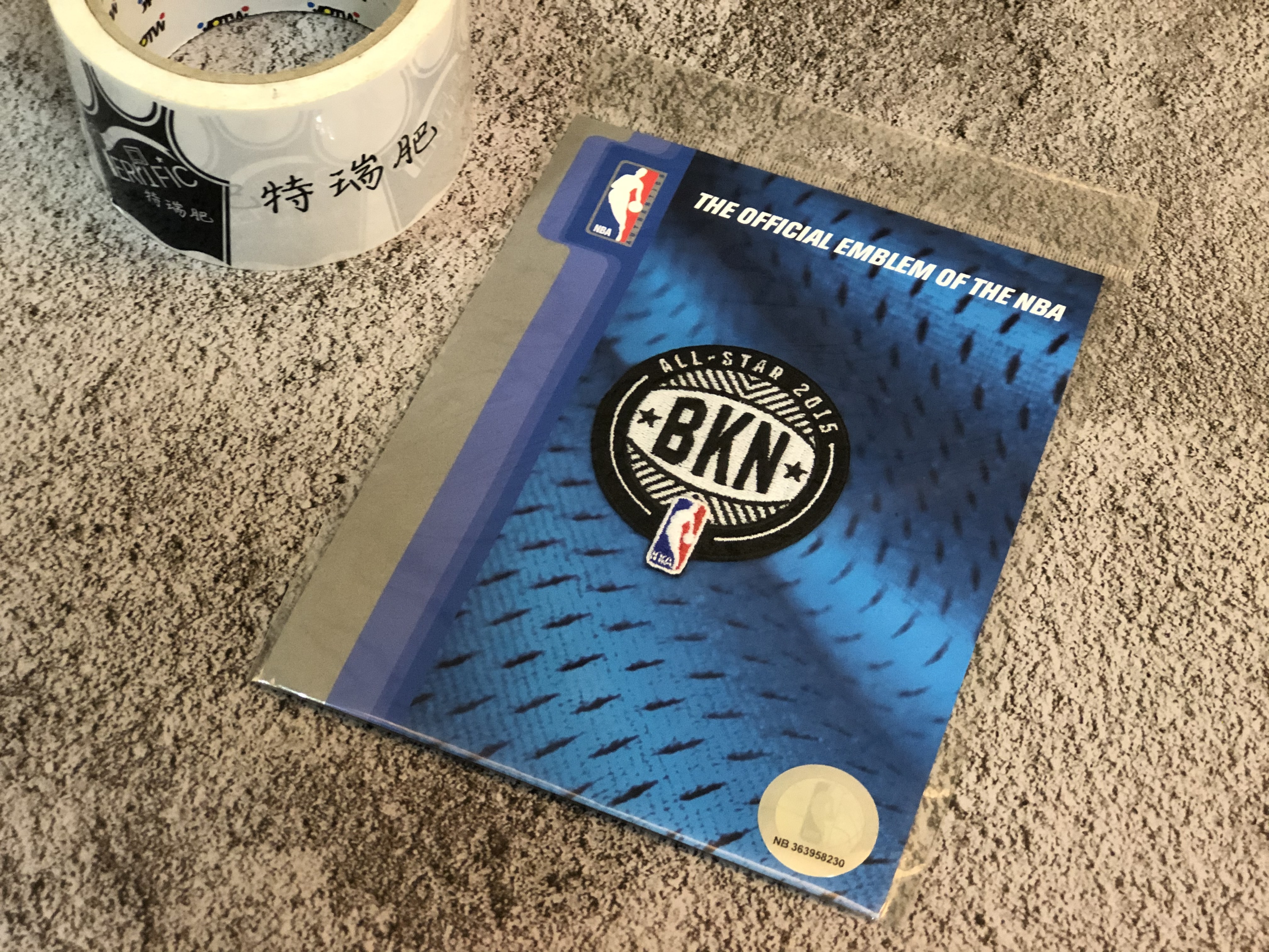 NBA紀念章 紐約明星賽 布魯克林籃網款 BKN Patch 官方正品 全新