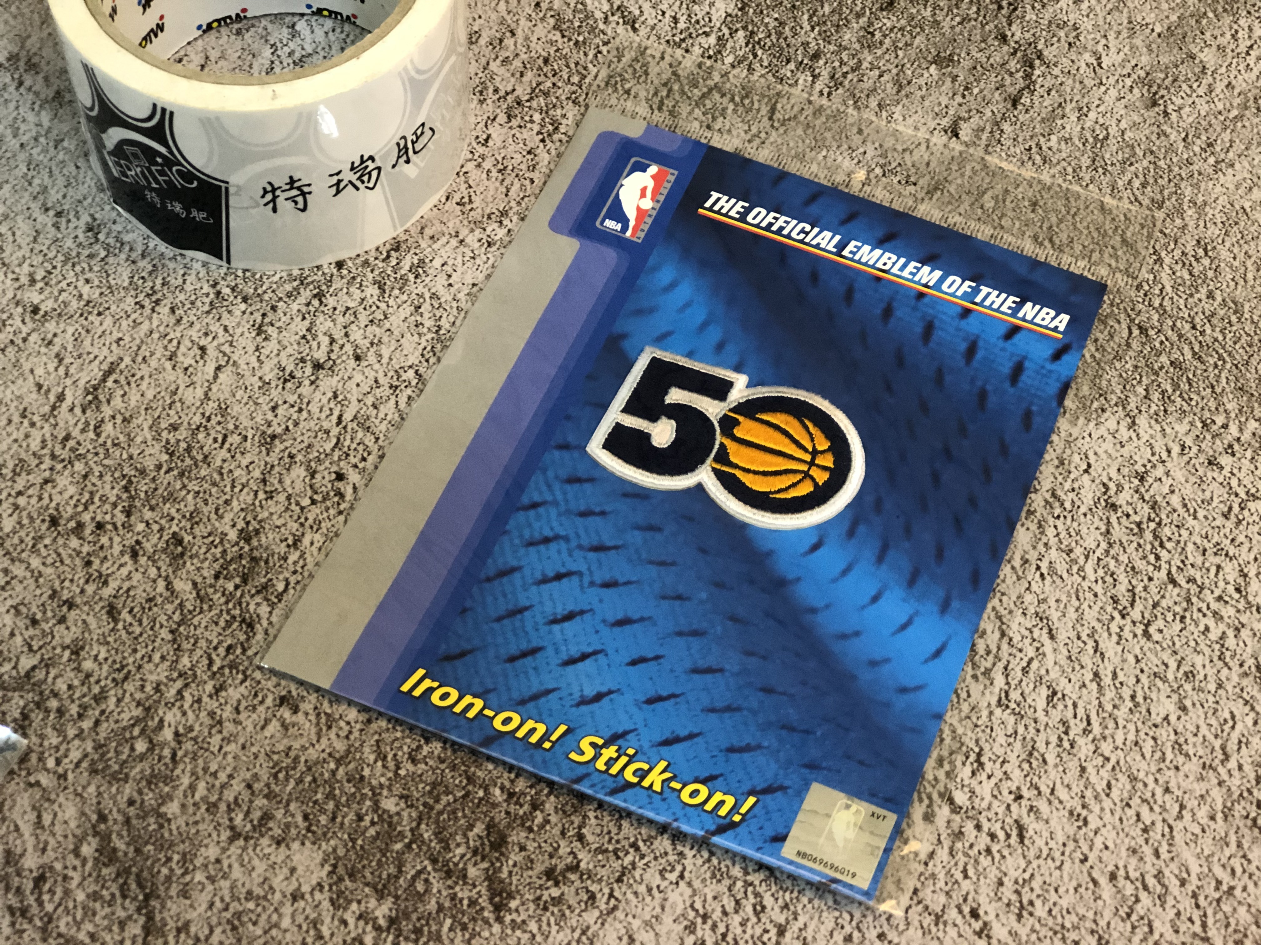 NBA紀念章 印第安納溜馬 50周年 Patch 官方正品 全新